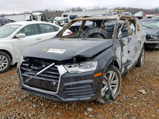 WA1BCCFS5JR022870 - 2018 AUDI Q3 PREMIUM BURN photo 2