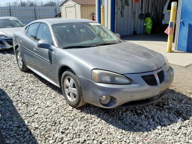 2G2WP552281109545 - 2008 PONTIAC GRAND PRIX GRAY photo 1