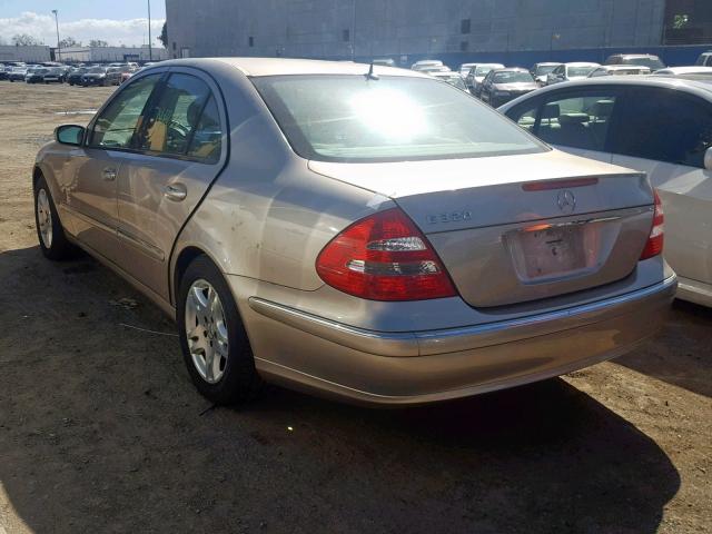 WDBUF65J93A226412 - 2003 MERCEDES-BENZ E 320 GOLD photo 3