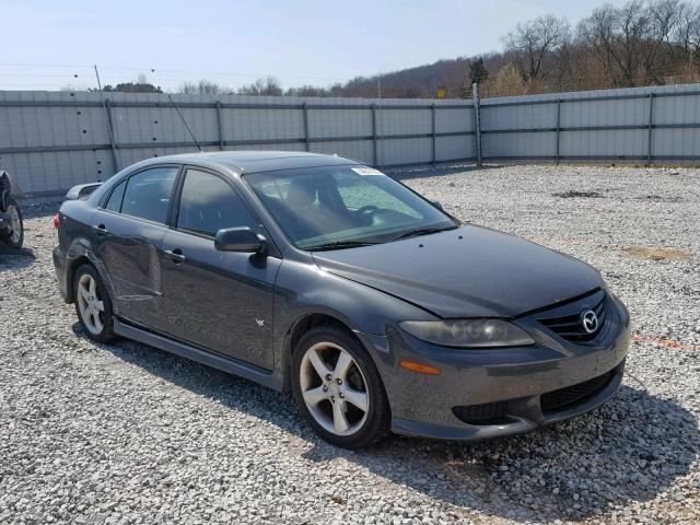 1YVHP84D145N50949 - 2004 MAZDA 6 S BLACK photo 1