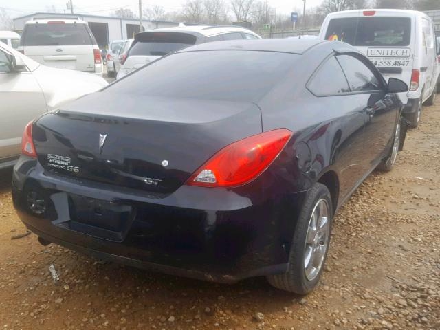 1G2ZH17N384148921 - 2008 PONTIAC G6 GT BLACK photo 4