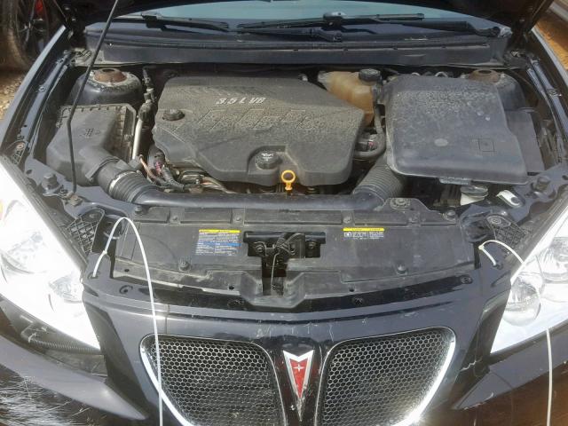 1G2ZH17N384148921 - 2008 PONTIAC G6 GT BLACK photo 7