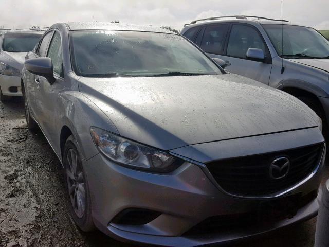 JM1GJ1U59F1223096 - 2015 MAZDA 6 SPORT SILVER photo 1