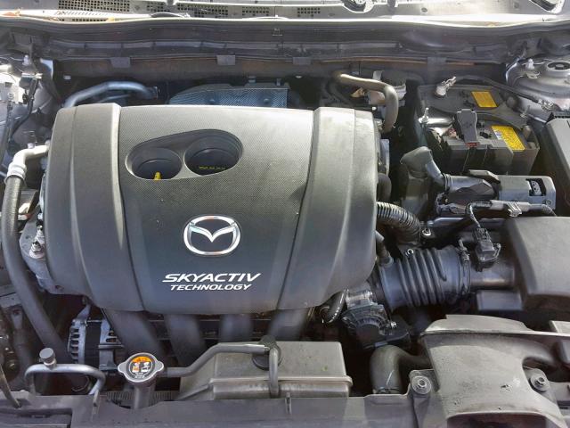 JM1GJ1U59F1223096 - 2015 MAZDA 6 SPORT SILVER photo 7