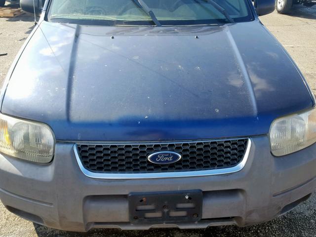 1FMYU04132KD51269 - 2002 FORD ESCAPE XLT BLUE photo 9