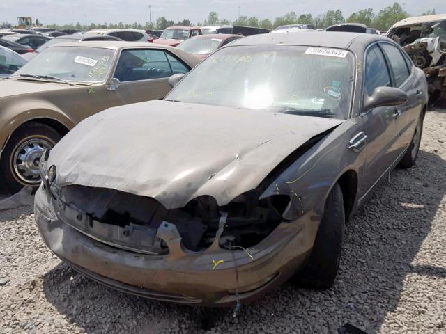 2G4WC552X71115210 - 2007 BUICK LACROSSE C BROWN photo 2