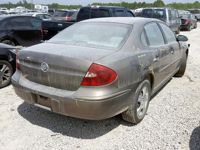 2G4WC552X71115210 - 2007 BUICK LACROSSE C BROWN photo 4
