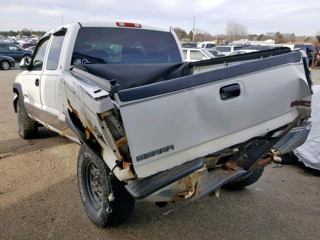 1GTGK29U31Z160056 - 2001 GMC NEW SIERRA WHITE photo 3