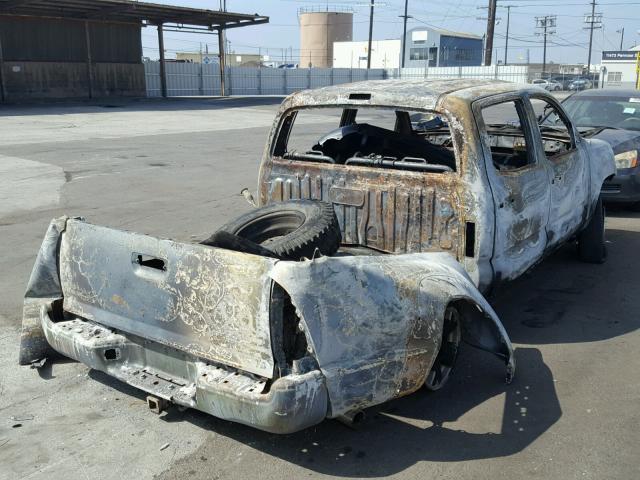 5TETU62N15Z100872 - 2005 TOYOTA TACOMA PRE BURN photo 4