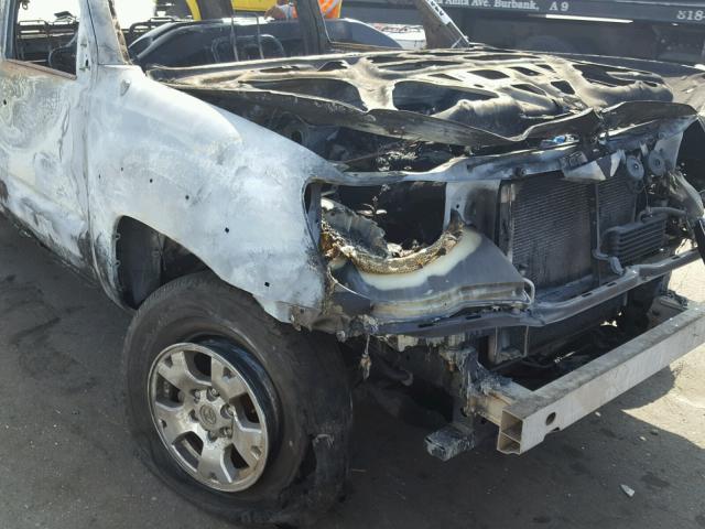 5TETU62N15Z100872 - 2005 TOYOTA TACOMA PRE BURN photo 9