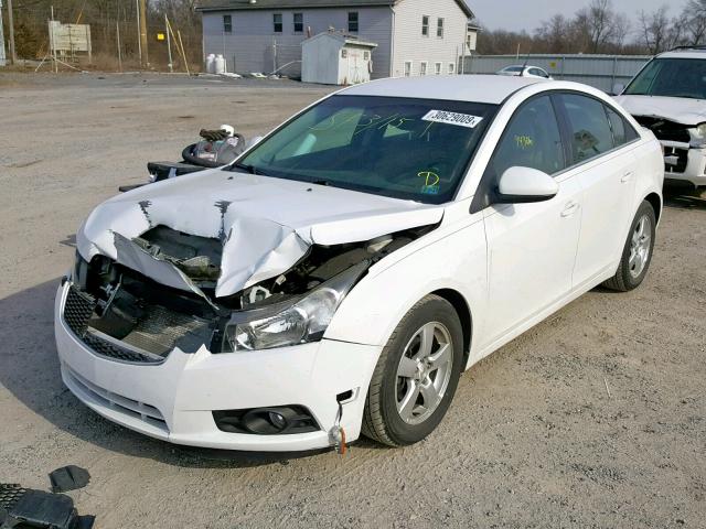 1G1PK5SC4C7183985 - 2012 CHEVROLET CRUZE ECO WHITE photo 2