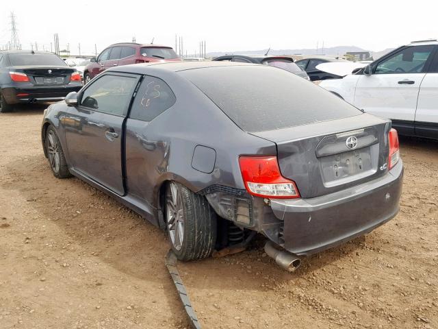 JTKJF5C70D3059622 - 2013 TOYOTA SCION TC გრაფიტი ფოტო 3