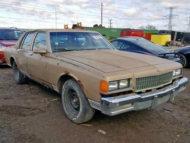 1G1BN69H7GX167956 - 1986 CHEVROLET CAPRICE CL BROWN photo 1