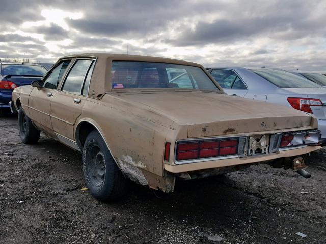 1G1BN69H7GX167956 - 1986 CHEVROLET CAPRICE CL BROWN photo 3