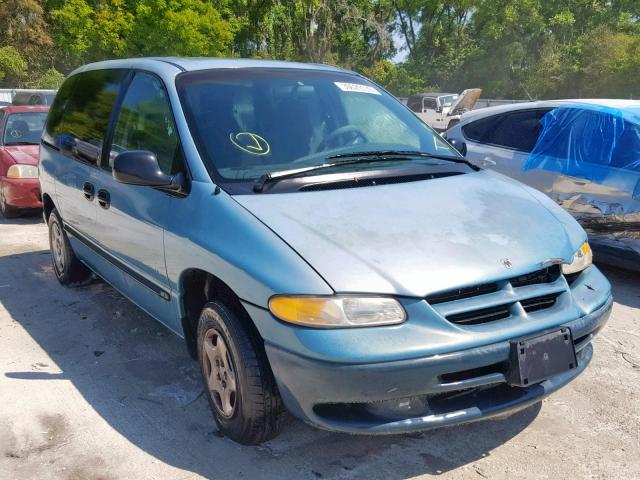 2B4GP25G4XR234909 - 1999 DODGE CARAVAN BLUE photo 1