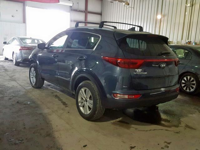 KNDPMCAC0K7550807 - 2019 KIA SPORTAGE L CHARCOAL photo 3