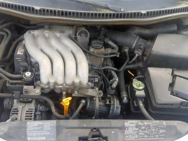 3VWBB21C71M453406 - 2001 VOLKSWAGEN NEW BEETLE Gümüş foto 7