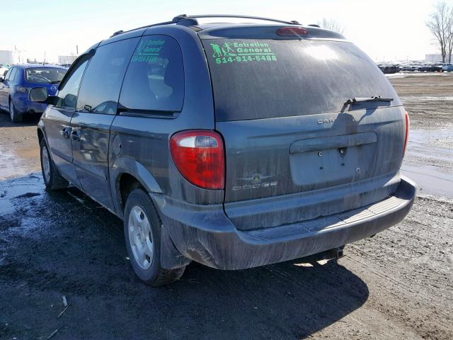 1D4GP45RX3B176686 - 2003 DODGE CARAVAN SP GREEN photo 3