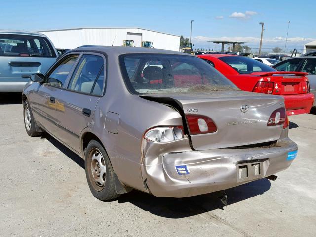 1NXBR12E4XZ280954 - 1999 TOYOTA COROLLA VE TAN photo 3