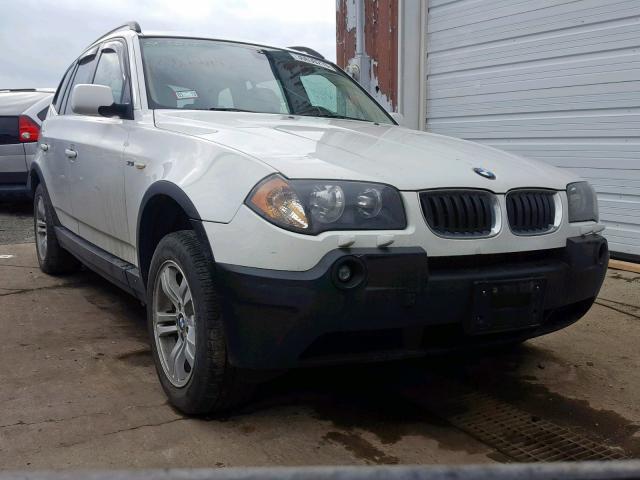 WBXPA93405WD21643 - 2005 BMW X3 3.0I WHITE photo 1