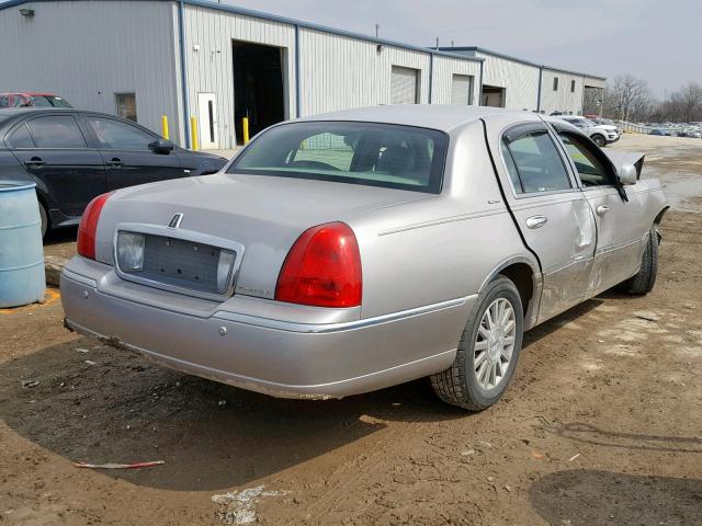 1LNHM81W94Y659576 - 2004 LINCOLN TOWN CAR E TAN photo 4