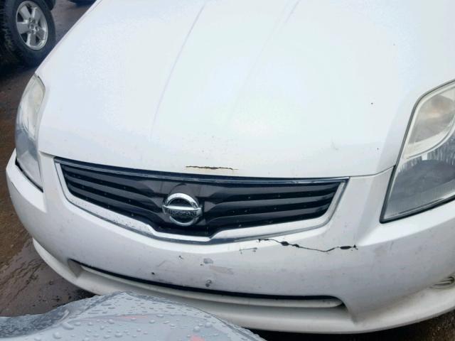 3N1AB6AP2AL725796 - 2010 NISSAN SENTRA 2.0 WHITE photo 7