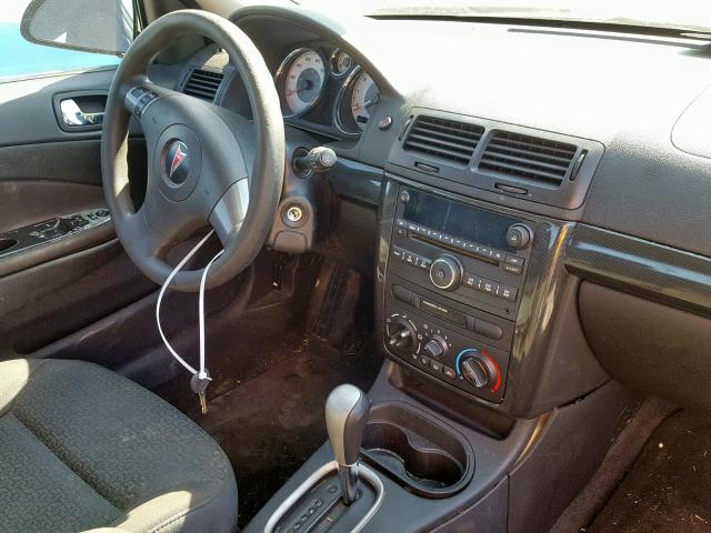 1G2AL15F177123116 - 2007 PONTIAC G5 SILVER photo 9