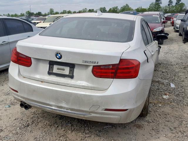 WBA3C1G53DNR47924 - 2013 BMW 328 I SULE WHITE photo 4