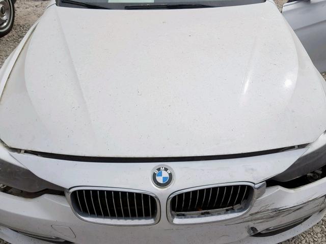 WBA3C1G53DNR47924 - 2013 BMW 328 I SULE WHITE photo 7