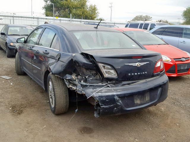 1C3LC56K97N528888 - 2007 CHRYSLER SEBRING TO BLACK photo 3