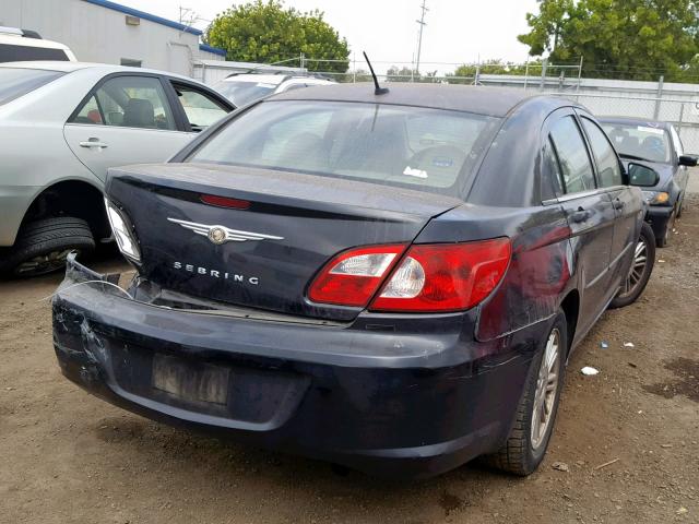 1C3LC56K97N528888 - 2007 CHRYSLER SEBRING TO BLACK photo 4