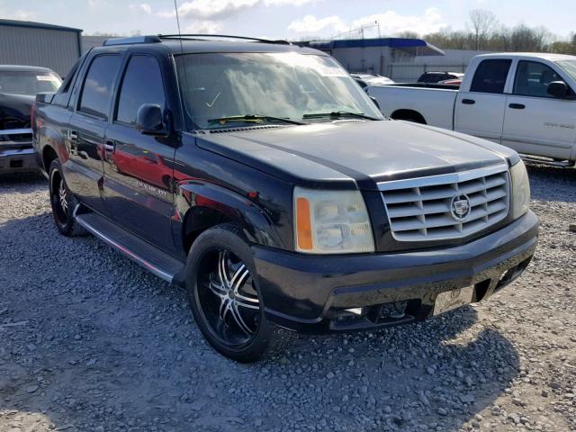 3GYEK63N02G199912 - 2002 CADILLAC ESCALADE E BLACK photo 1