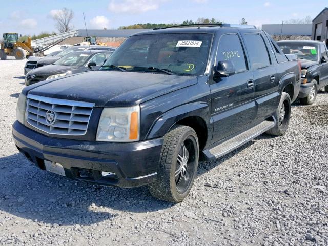 3GYEK63N02G199912 - 2002 CADILLAC ESCALADE E BLACK photo 2