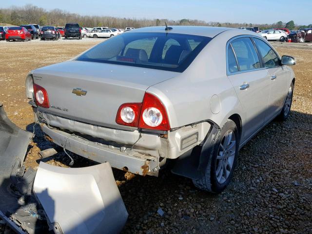 1G1ZE5EB3AF204346 - 2010 CHEVROLET MALIBU LTZ TAN photo 4