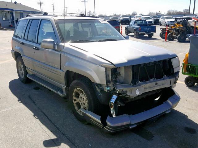 1J4GZ78Y0WC176992 - 1998 JEEP GRAND CHER GRAY photo 1