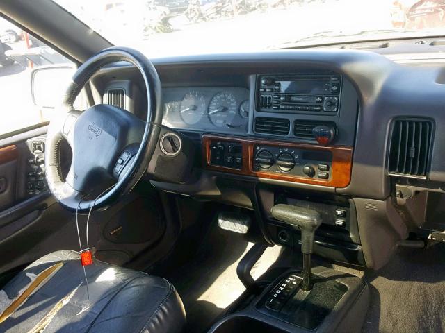 1J4GZ78Y0WC176992 - 1998 JEEP GRAND CHER GRAY photo 9