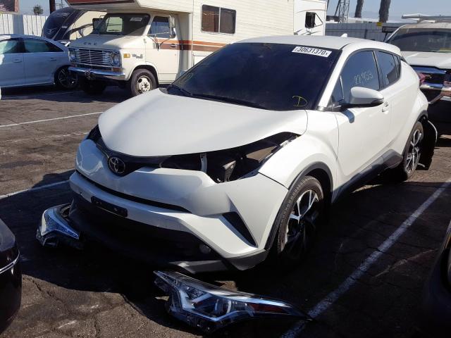 NMTKHMBX7JR056002 - 2018 TOYOTA C-HR XLE  photo 2