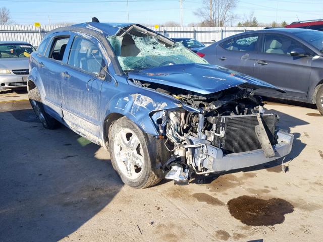 1B3HB48B97D149022 - 2007 DODGE CALIBER SX BLUE photo 1