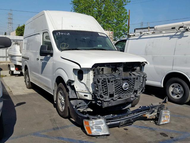 1N6BF0LX0EN102857 - 2014 NISSAN NV 2500 GREEN photo 1