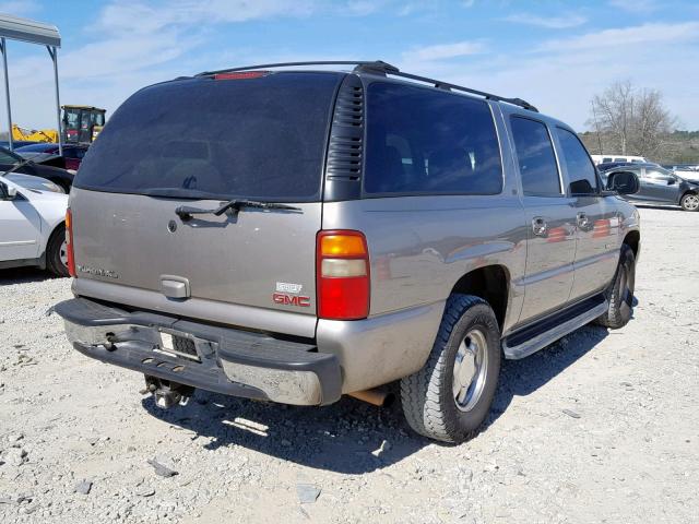 3GKEC16Z63G183949 - 2003 GMC YUKON XL C GOLD photo 4