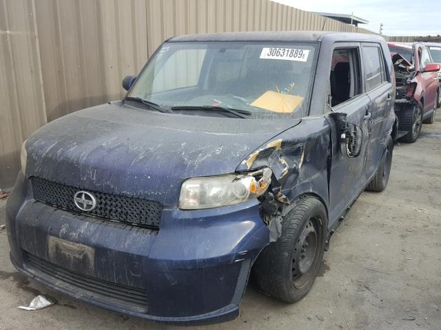JTLKE50E081029267 - 2008 TOYOTA SCION XB 蓝色 照片 2