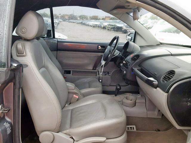 3VWCD31Y34M345322 - 2004 VOLKSWAGEN NEW BEETLE Grau Foto 5