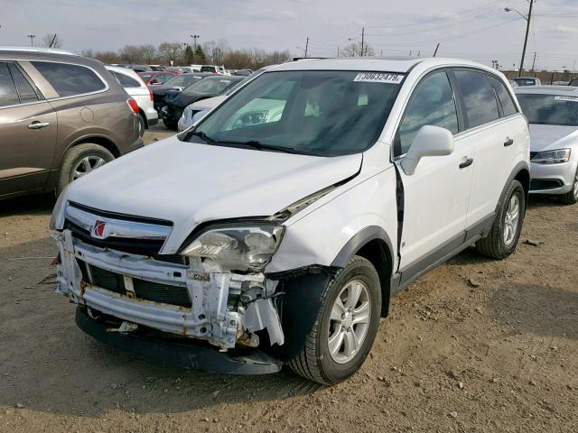 3GSDL43N49S585926 - 2009 SATURN VUE XE WHITE photo 2