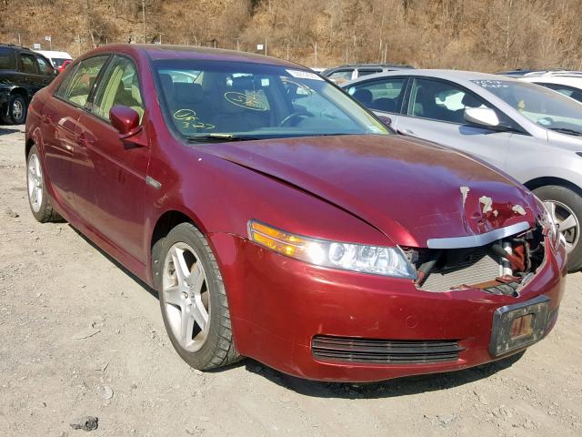 19UUA66296A036476 - 2006 ACURA 3.2TL RED photo 1