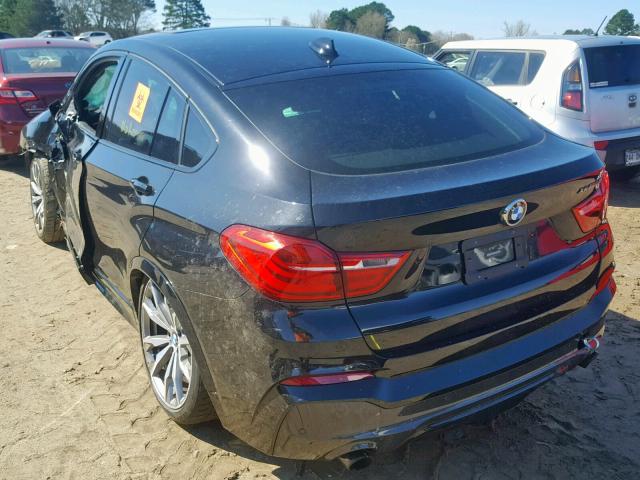 5UXXW7C52H0M91498 - 2017 BMW X4 XDRIVEM BLACK photo 3