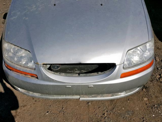 KL1TJ52614B167378 - 2004 CHEVROLET AVEO LS SILVER photo 9