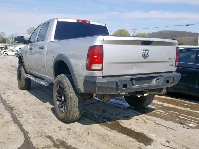 3C6UD5CL8CG335443 - 2012 DODGE RAM 2500 S SILVER photo 3