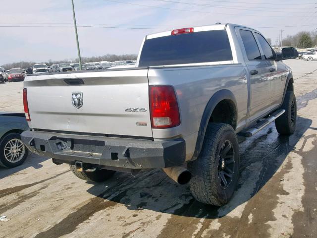 3C6UD5CL8CG335443 - 2012 DODGE RAM 2500 S SILVER photo 4