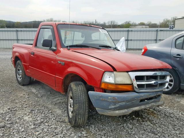 1FTCR10U0VUC01098 - 1997 FORD RANGER RED photo 1