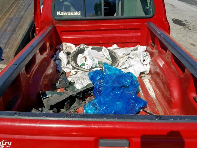 1FTCR10U0VUC01098 - 1997 FORD RANGER RED photo 6